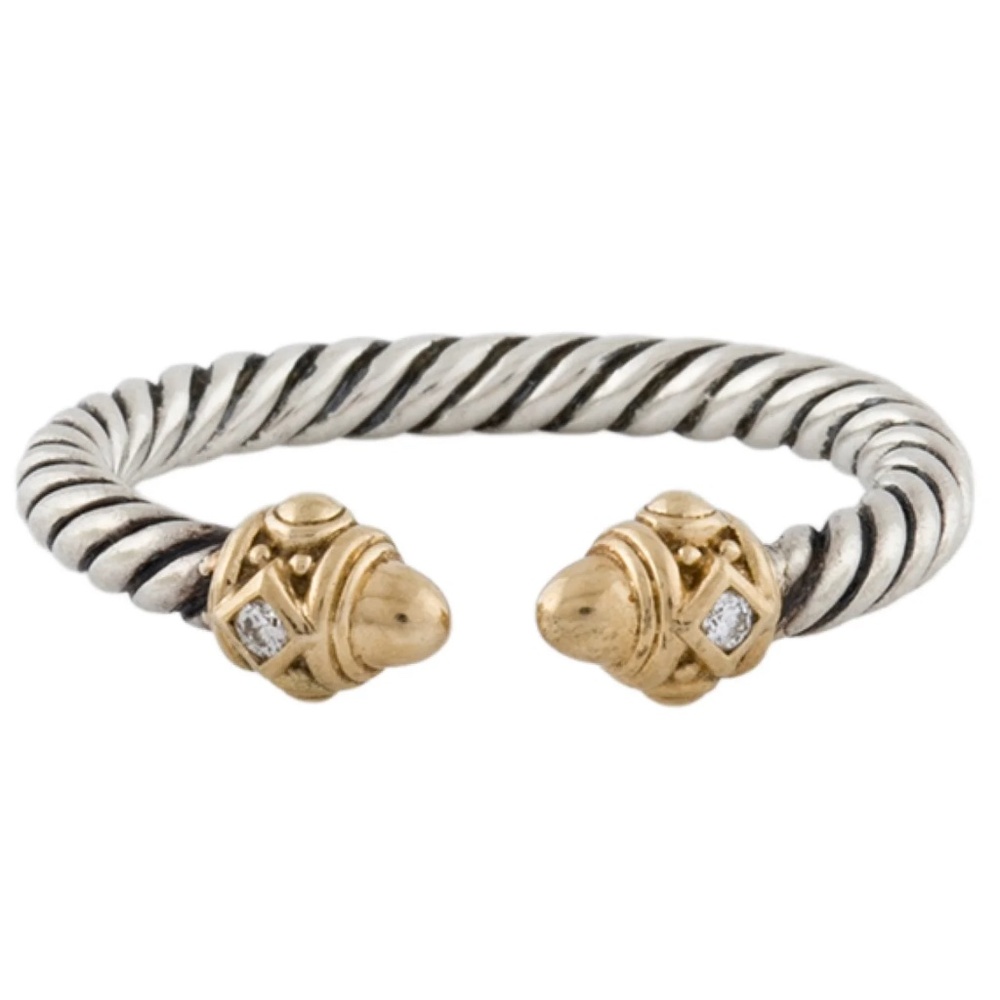 David Yurman Diamond Renaissance Ring